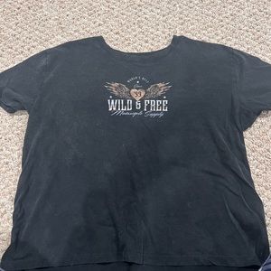 hollister motorcycle supply  graphic t shirt women’s M